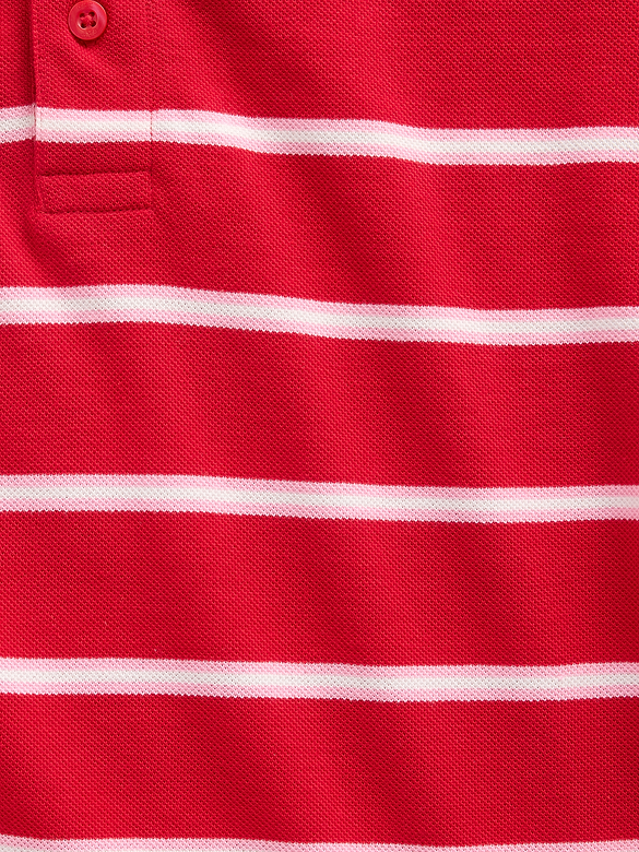Kids Relaxed Pique Polo Shirt