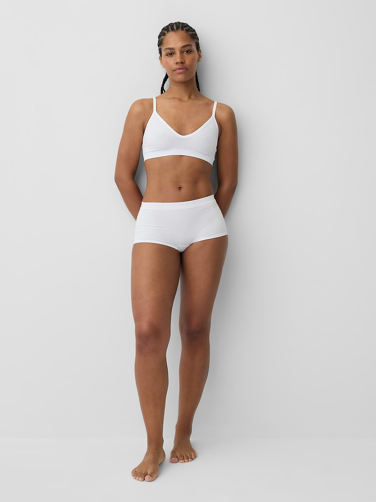 Image number 4 showing, Seamless Rib Triangle Bralette