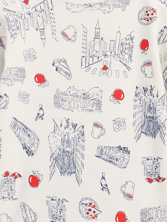 babyGap NYC Print PJ Set