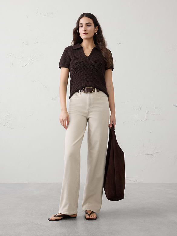 Straight High-Rise Jean