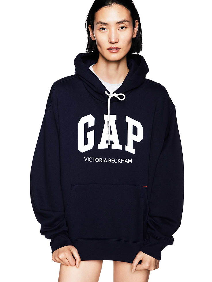 Image 7 of 7, Gap × Victoria Beckham Heavyweight French Terry Hoodie