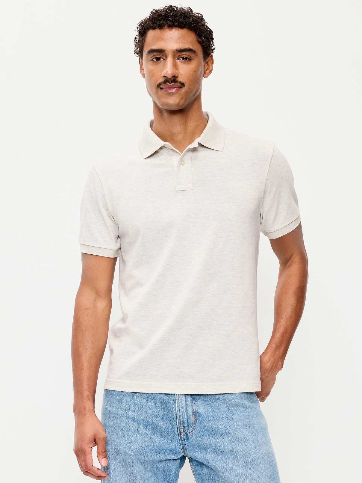 Image number 1 showing, Classic Fit Pique Polo