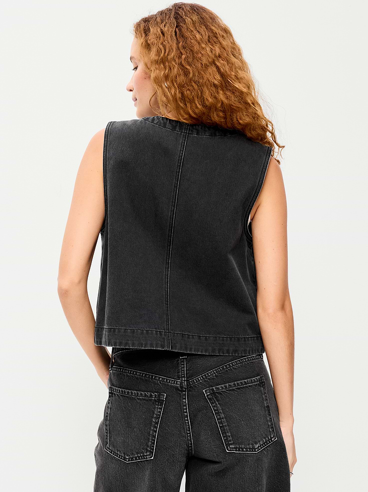 Image number 2 showing, Zip-Front Utility Vest