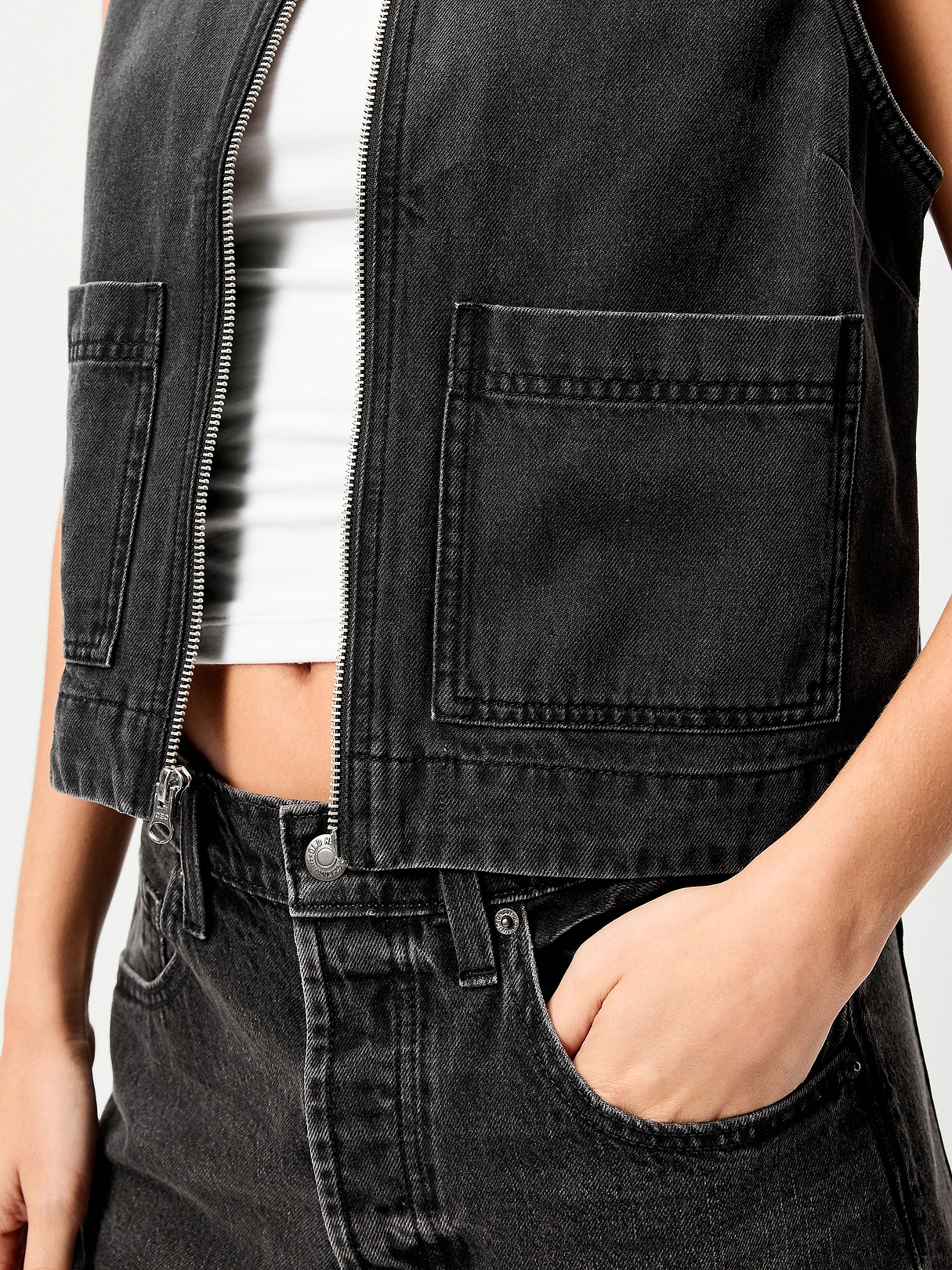 Zip-Front Utility Vest | Old Navy