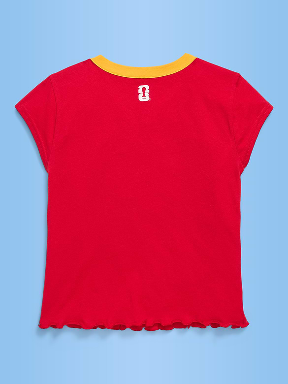FIFA World Cup 26™ Colombia Smocked Graphic T-Shirt for Girls