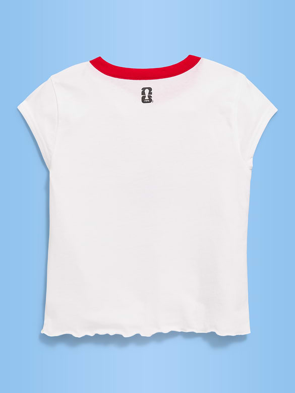 FIFA World Cup 26™ Korea Republic Smocked Graphic T-Shirt for Girls