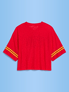 L'image numéro 2 présente T-shirt droit à encolure en V à dentelle Coupe du monde de la FIFA 26™, Espagne pour femme