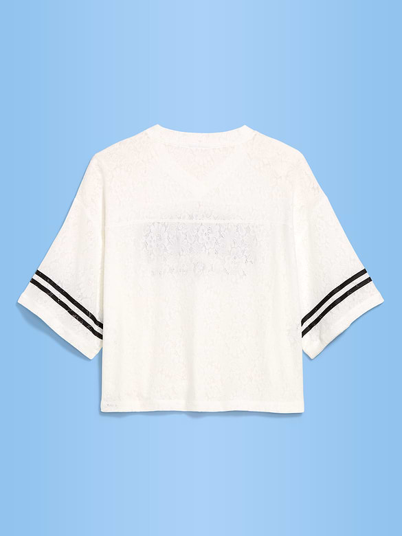 FIFA World Cup 26™ Germany Boxy Lace V-Neck T-Shirt for Women