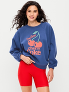 Image number 1 showing, Oversized Raglan Graphic Sweatshirt
