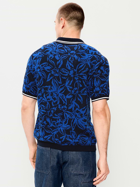 Rugby-Style Sweater Polo