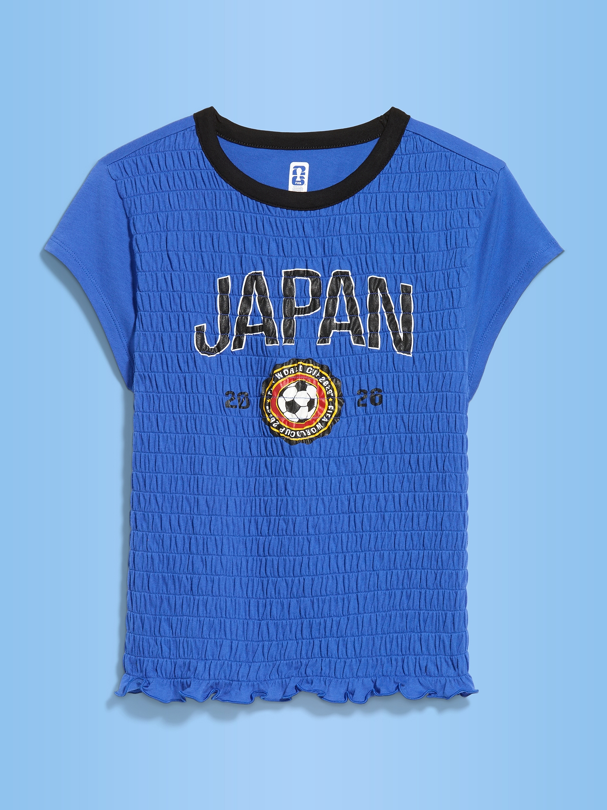 FIFA World Cup 26™ Japan Smocked Graphic T-Shirt for Women | Old Navy