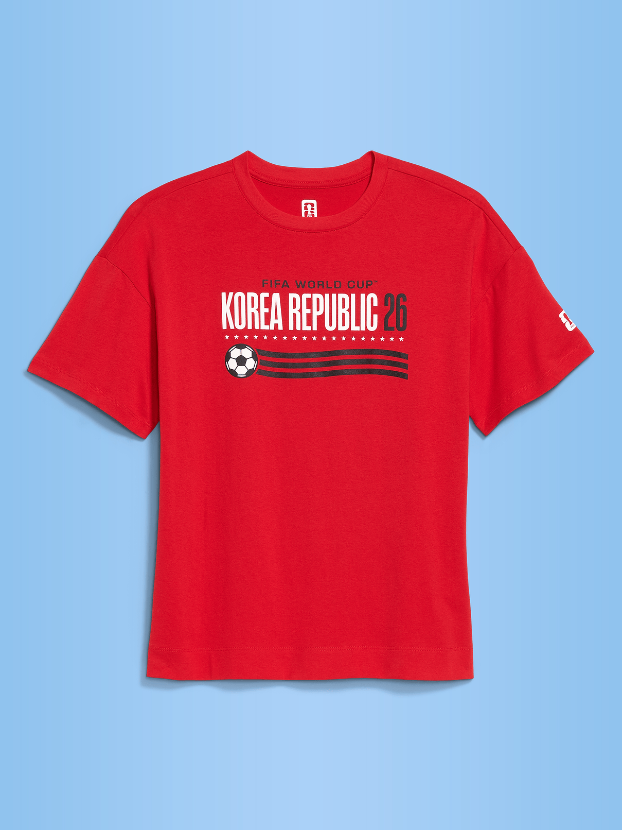 Image number 1 showing, FIFA World Cup 26™ Korea Republic Vintage Crew-Neck T-Shirt for Women