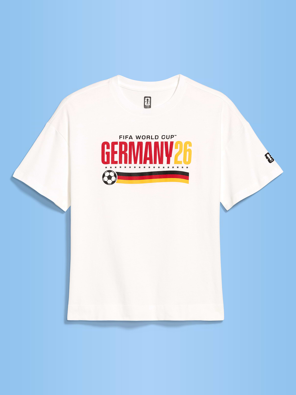 Image number 1 showing, FIFA World Cup 26™ Germany Vintage Crew-Neck T-Shirt for Women