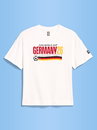 Image number 1 showing, FIFA World Cup 26™ Germany Vintage Crew-Neck T-Shirt for Women