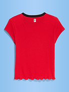 Image number 2 showing, FIFA World Cup 26™ Morocco Smocked Graphic T-Shirt for Women