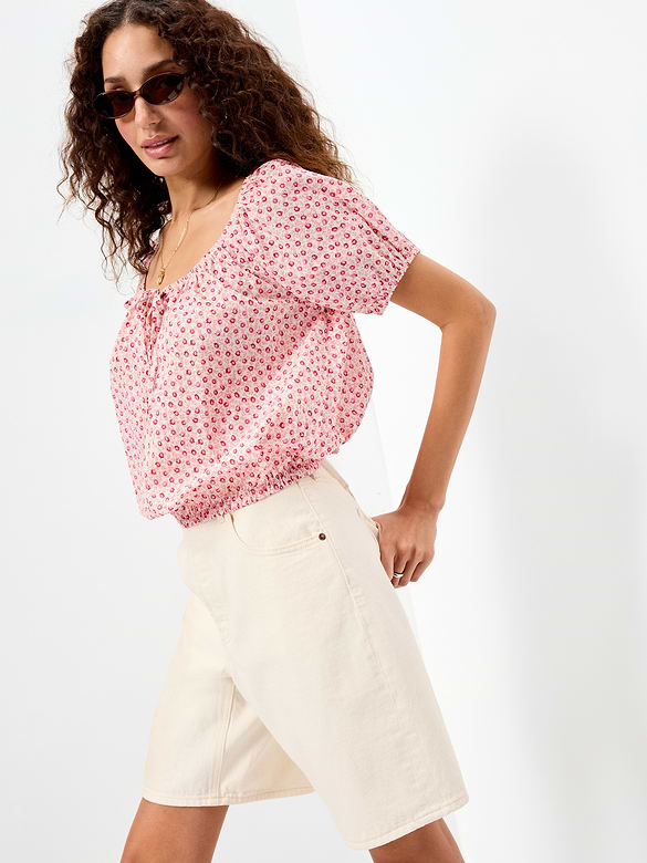Bubble Hem Top
