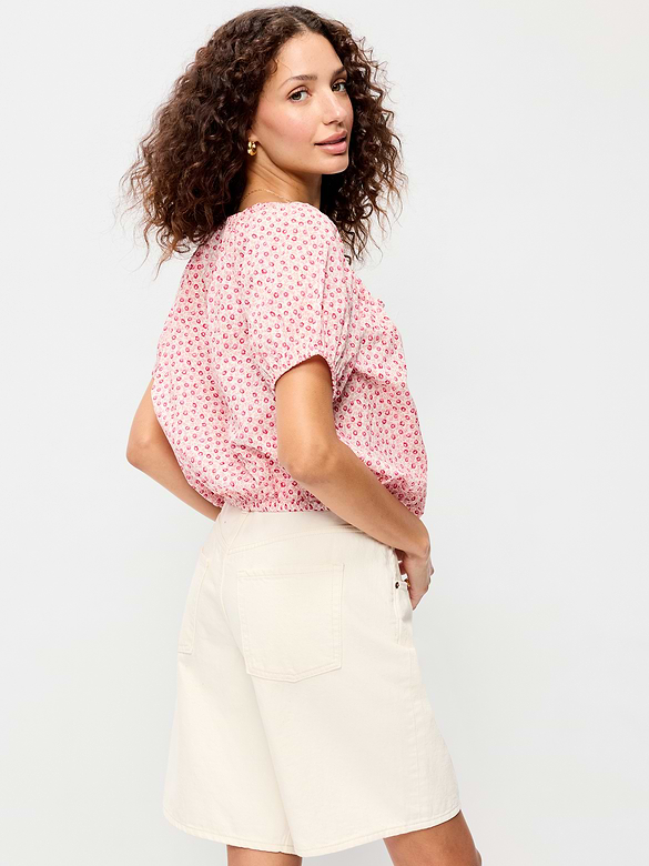 Bubble Hem Top