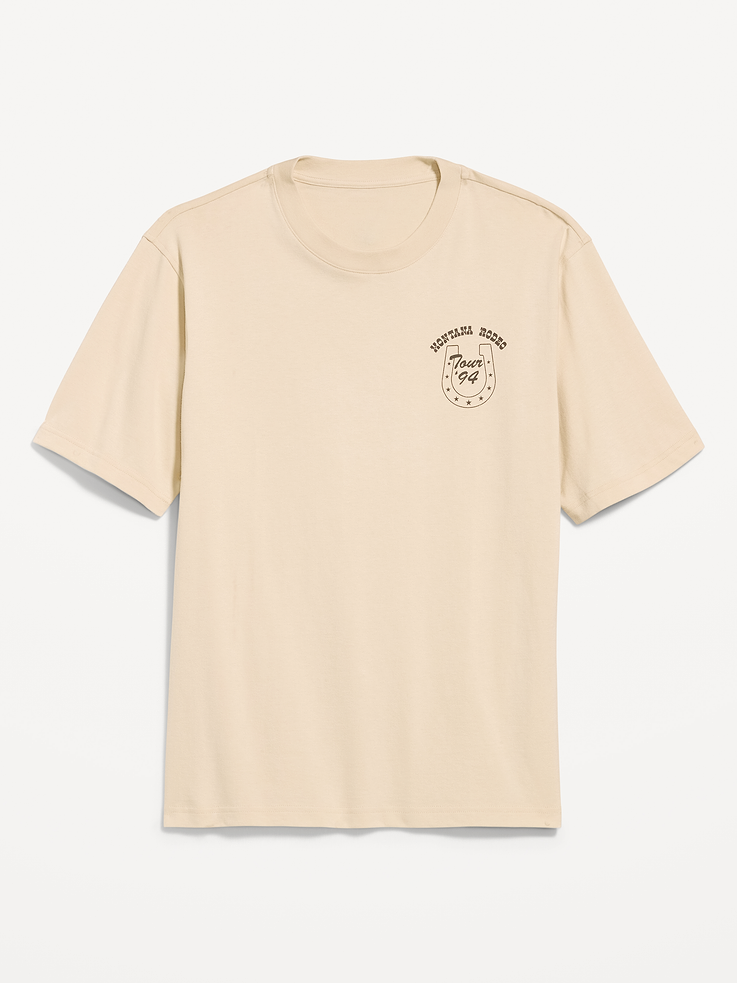Image number 4 showing, Loose Heavyweight Graphic T-Shirt