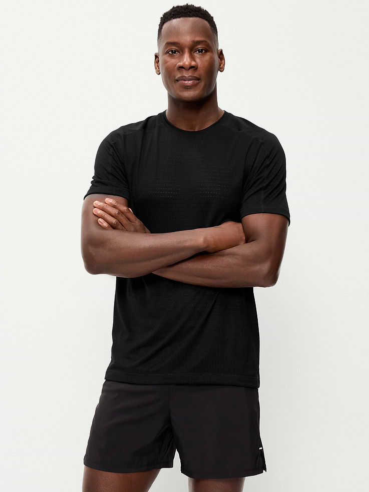 Image number 1 showing, Relaxed Mesh T-Shirt
