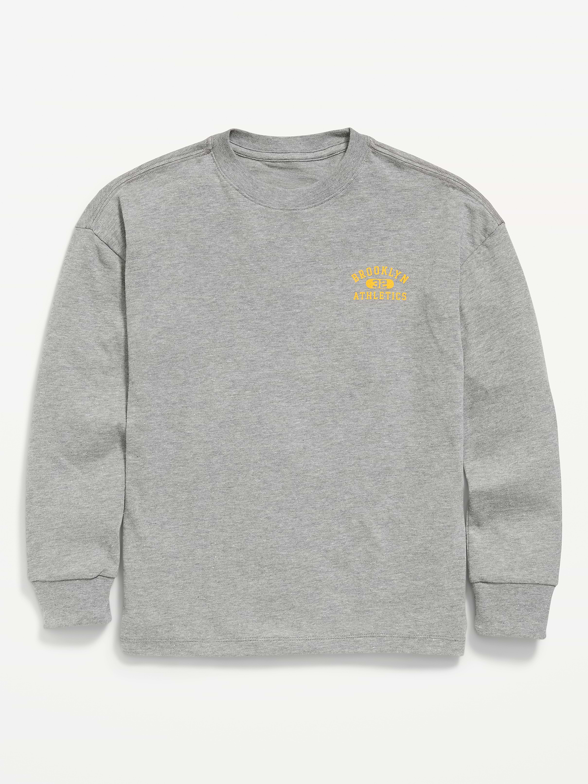 Image number 1 showing, Oversized Long-Sleeve Graphic T-Shirt for Boys