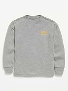 Image number 1 showing, Oversized Long-Sleeve Graphic T-Shirt for Boys