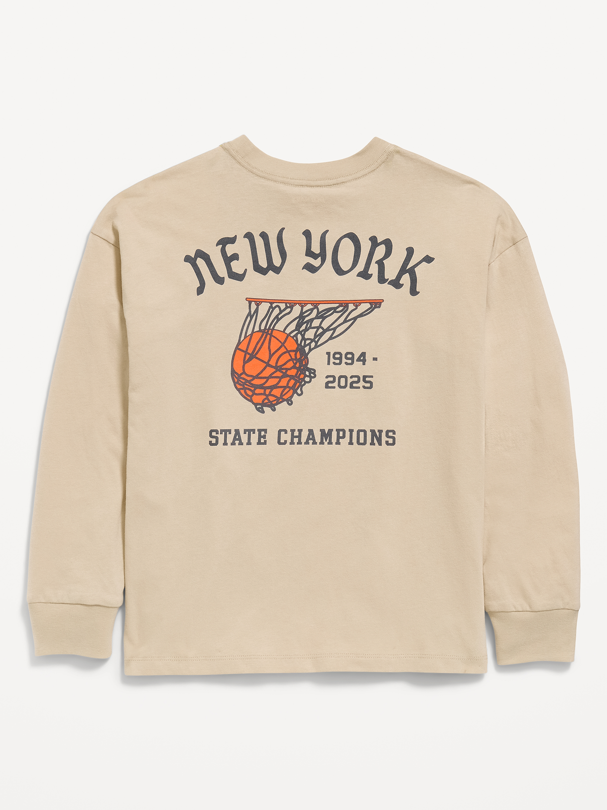 Image number 2 showing, Oversized Long-Sleeve Graphic T-Shirt for Boys