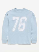 Image number 1 showing, Oversized Long-Sleeve Graphic T-Shirt for Boys