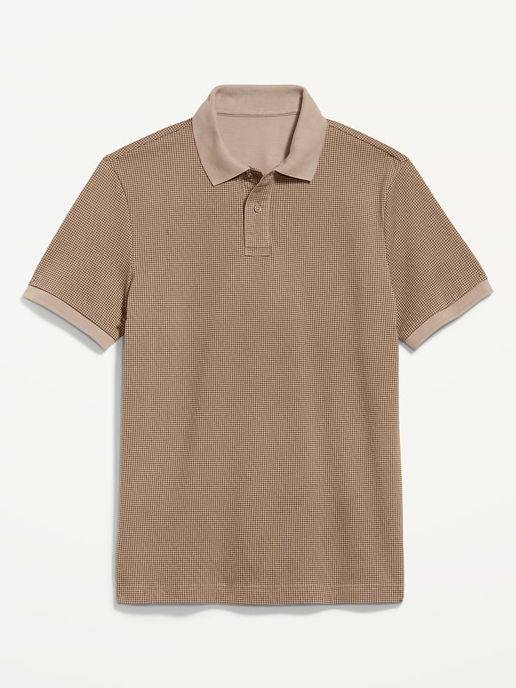 L'image numéro 4 présente Polo en piqué coupe classique pour Homme