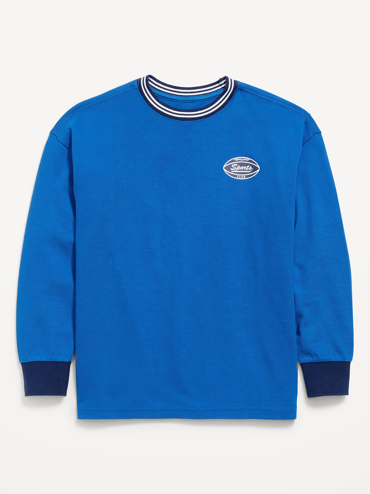 Oversized Long-Sleeve Graphic T-Shirt for Boys | Old Navy