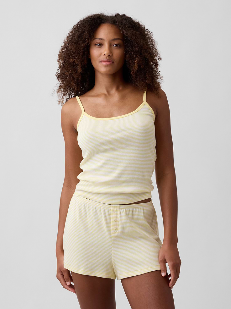 Image number 1 showing, Cotton PJ Cami