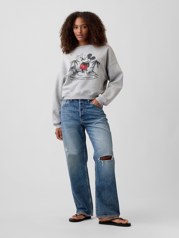 Image number 3 showing, Gap × Disney Relaxed Graphic Sweatshirt