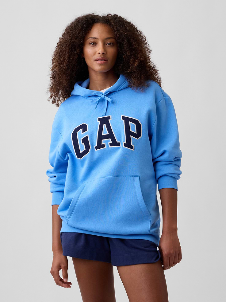 Image number 4 showing, Adult Relaxed Gap Logo Hoodie