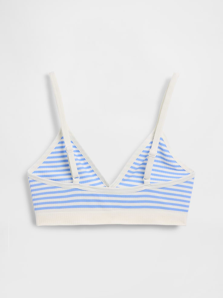 Image number 6 showing, Seamless Rib Triangle Bralette