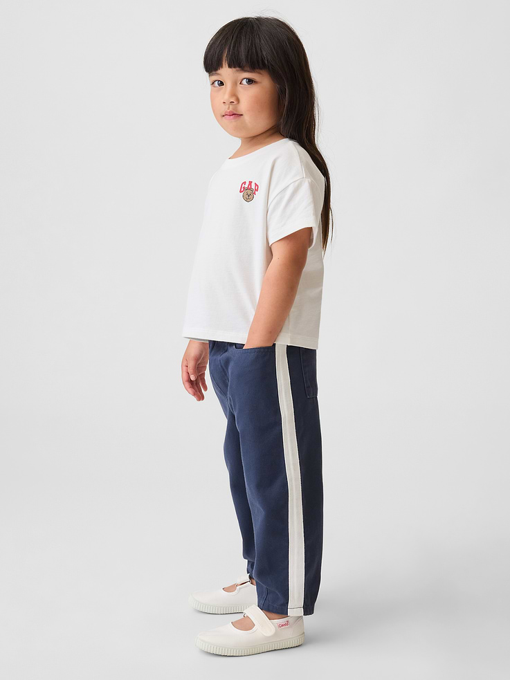 Image number 2 showing, Baby & Toddler UltraSoft Pull-On Stripe Barrel Pants