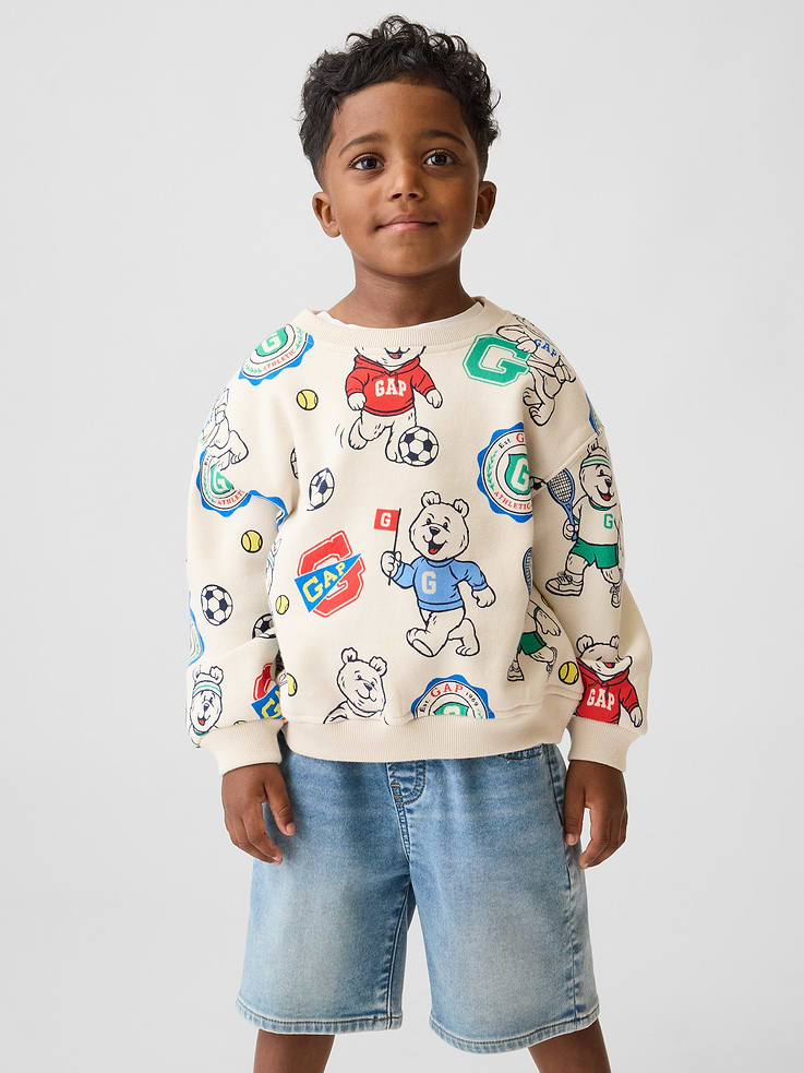 Image number 1 showing, Baby & Toddler VintageSoft Sweatshirt