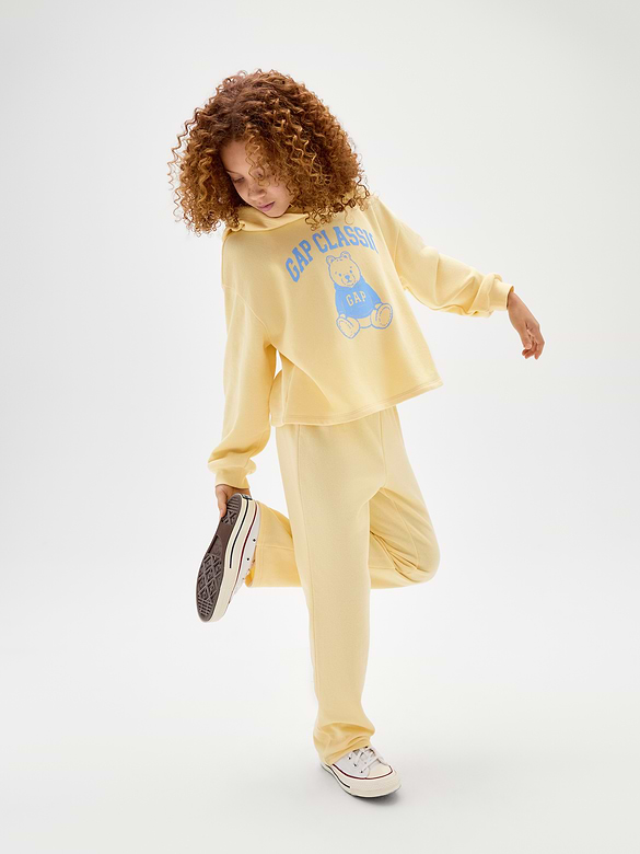 Kids Graphic Bootcut Sweatpants