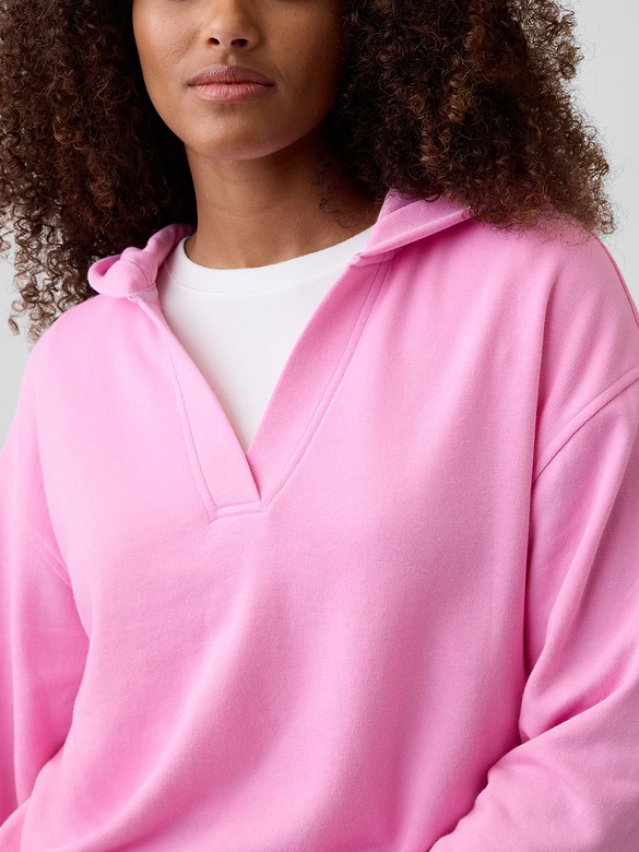 Relaxed French Terry Hoodie