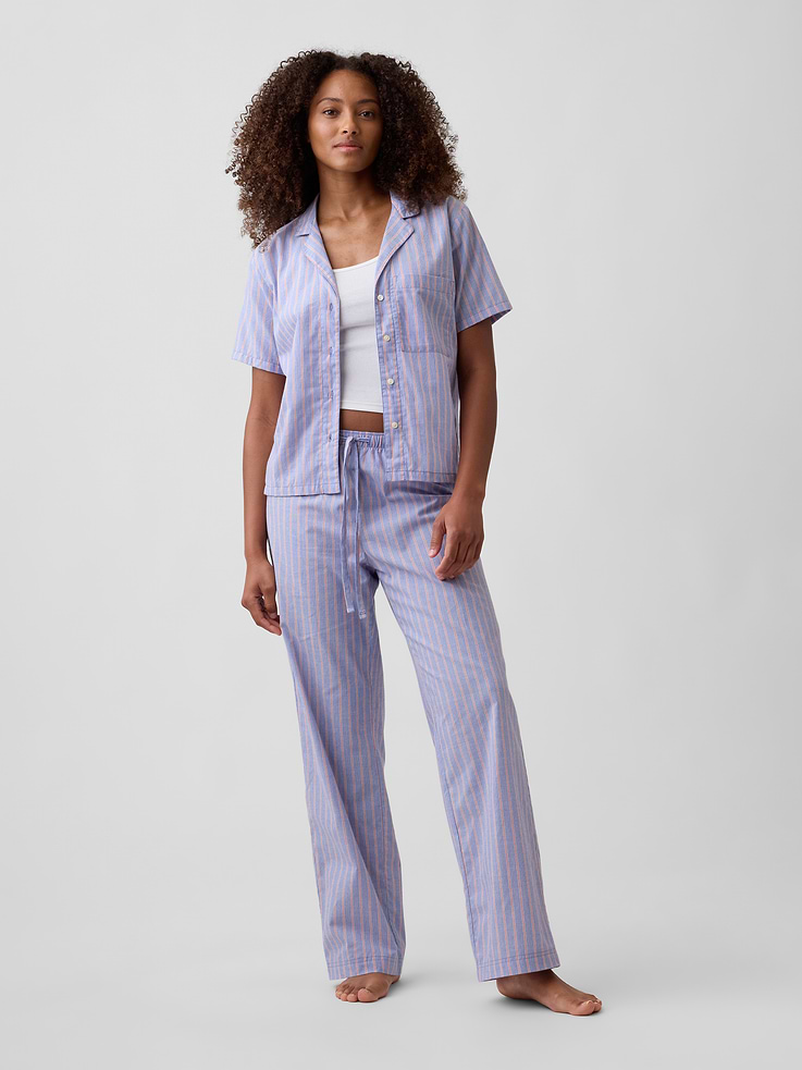 Image number 3 showing, Poplin PJ Shirt