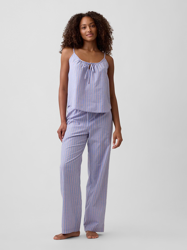 Image number 1 showing, Poplin PJ Pants