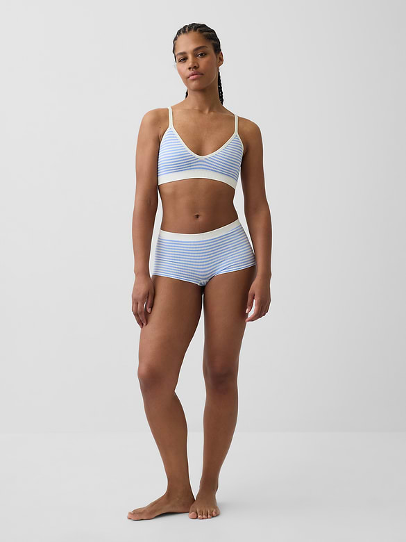 Seamless Rib Triangle Bralette