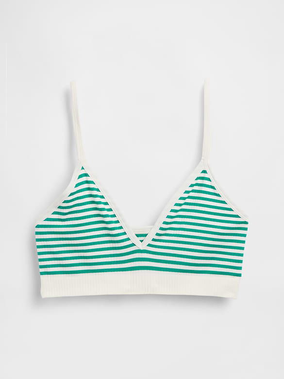 Seamless Rib Triangle Bralette