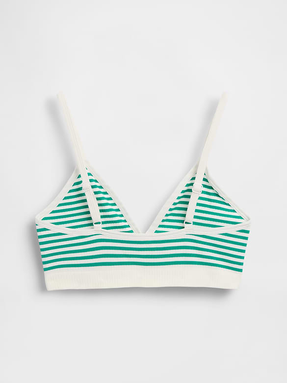 Seamless Rib Triangle Bralette