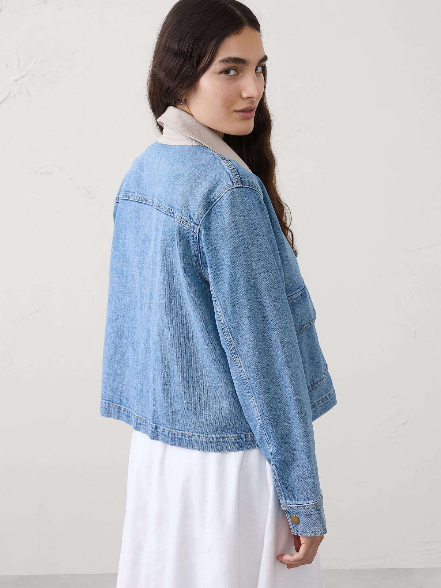 Image number 5 showing, Denim Barn Jacket
