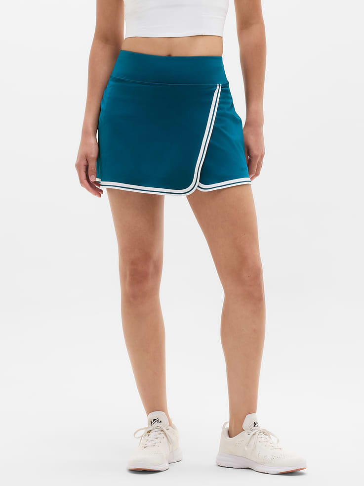Image number 1 showing, Crosscourt High Rise Tipped 14" Skort