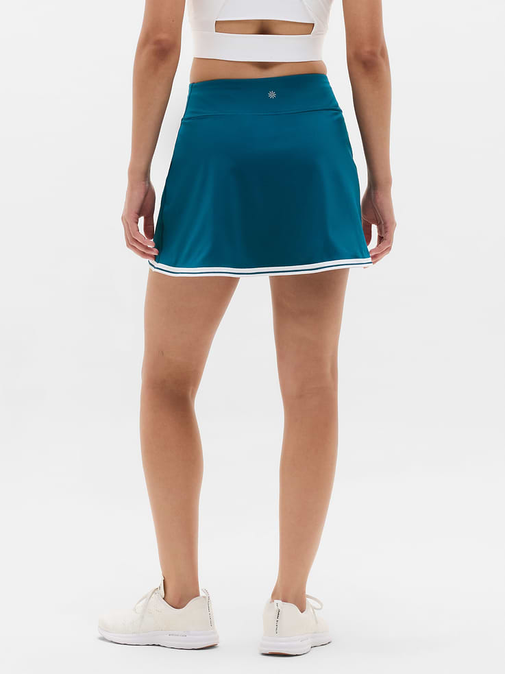 Image number 3 showing, Crosscourt High Rise Tipped 14" Skort
