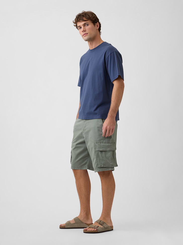 Image number 4 showing, 11" Essential Cargo Shorts