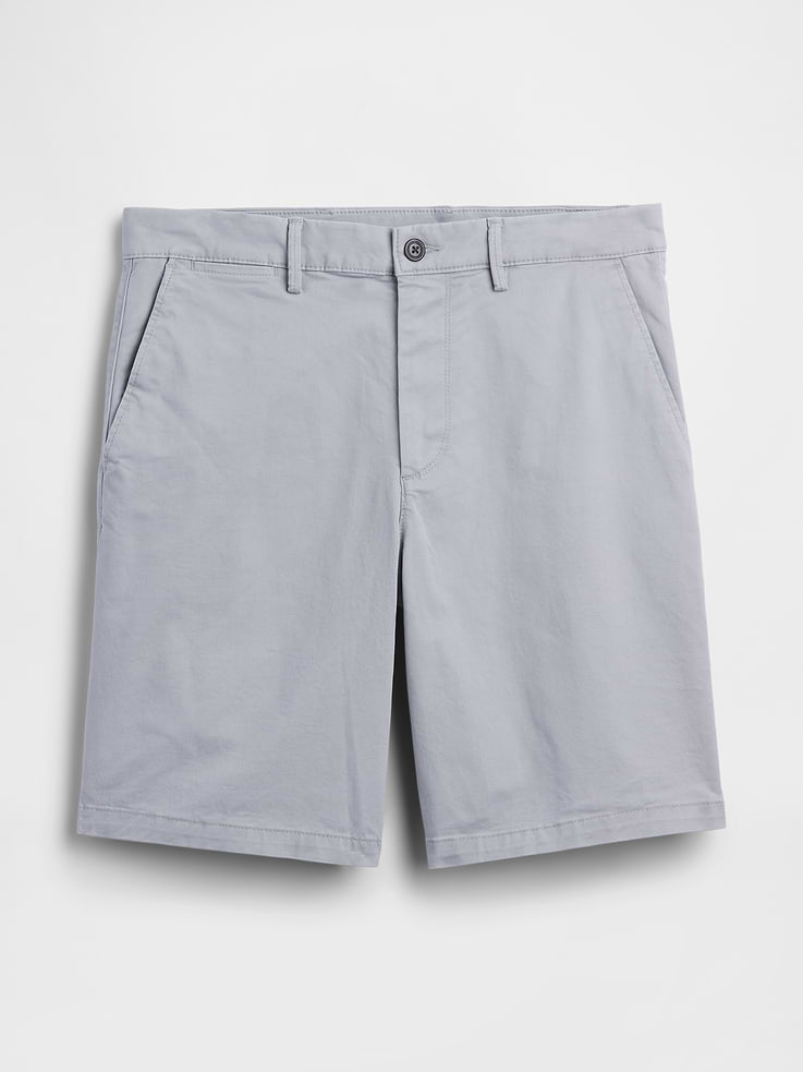 Image number 6 showing, 9" Essential Khaki Shorts