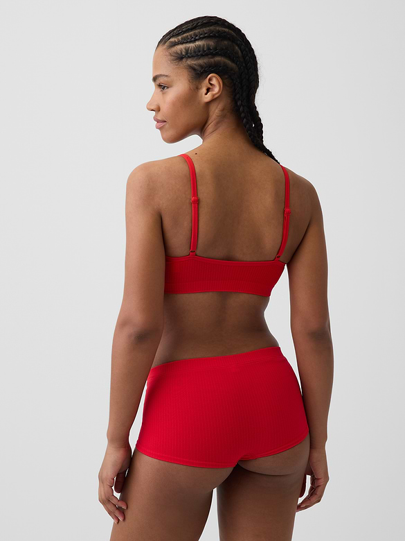 Seamless Rib Triangle Bralette