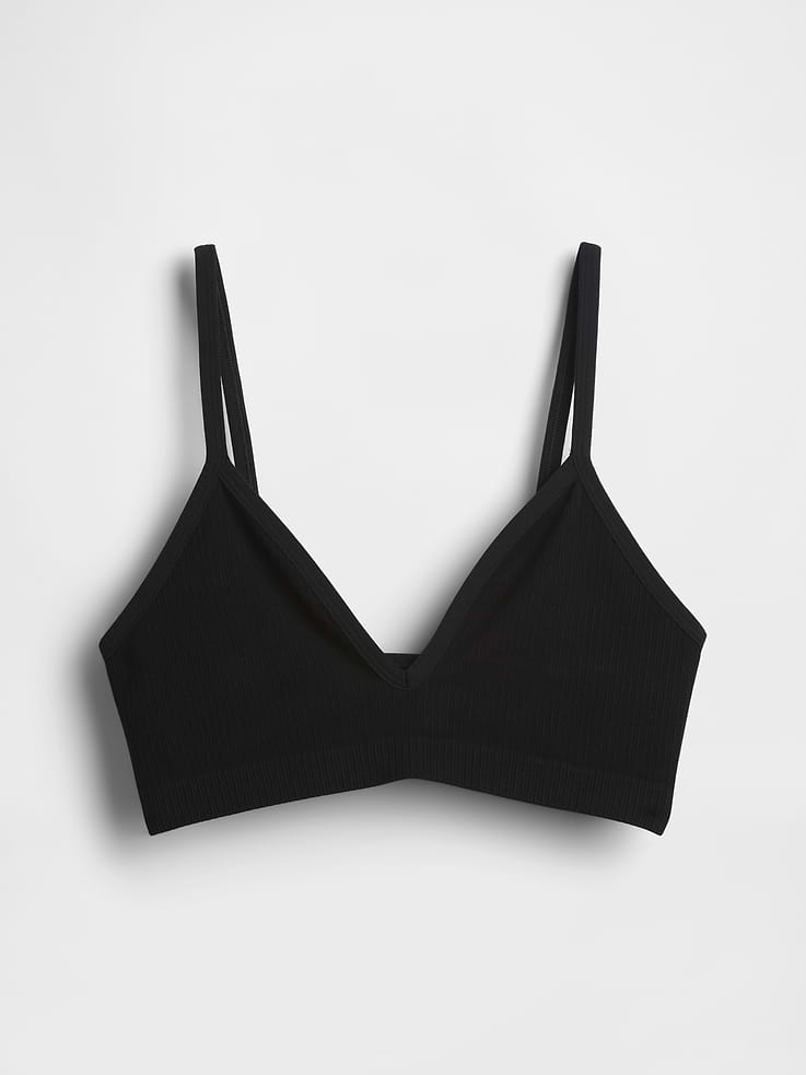 Image number 5 showing, Seamless Rib Triangle Bralette