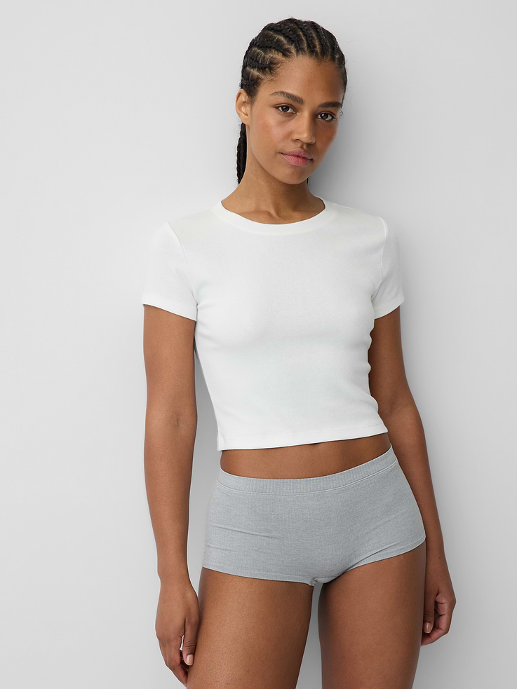 L'image numéro 1 présente Short court sans coutures